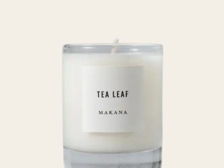 Tea Leaf Candle on Sale