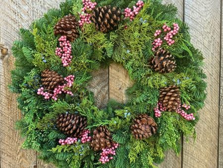 Winterberry Elegance Holiday Wreath Online Hot Sale