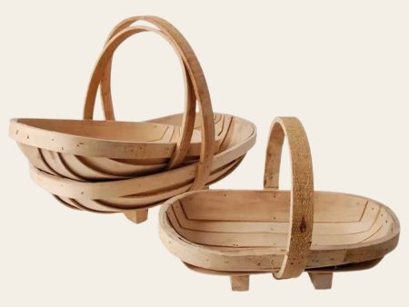 Willow Branch Garden Trug Basket Online now