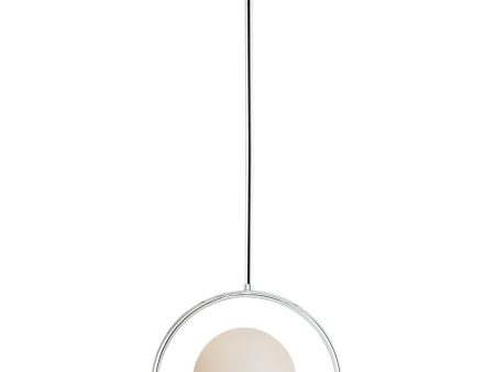 11 W Revolution 1-Light Mini Pendant Polished Nickel Hot on Sale