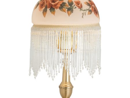 8  Wide Roussillon Rose Bouquet Table Lamp Online