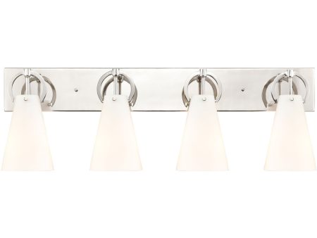 Gabby 4-Light vanity-Light  Polished Nickel Supply