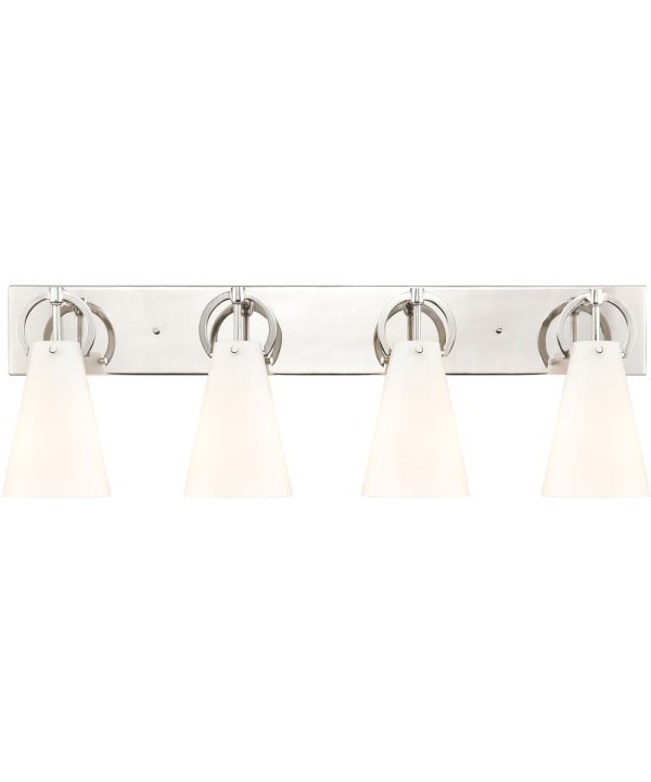 Gabby 4-Light vanity-Light  Polished Nickel Supply