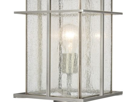 Oak Park 1-Light Outdoor Post mount  Antique Brushed Aluminum Discount