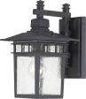 12 H Cove Neck 1-Light Outdoor Textured Black Online Hot Sale