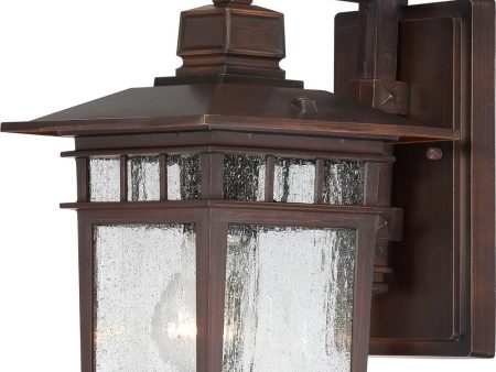 12 H Cove Neck 1-Light Outdoor Rustic Bronze on Sale