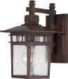 12 H Cove Neck 1-Light Outdoor Rustic Bronze on Sale