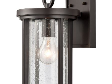 Brison 1-Light Outdoor Sconce  Oil Rubbed Bronze Cheap