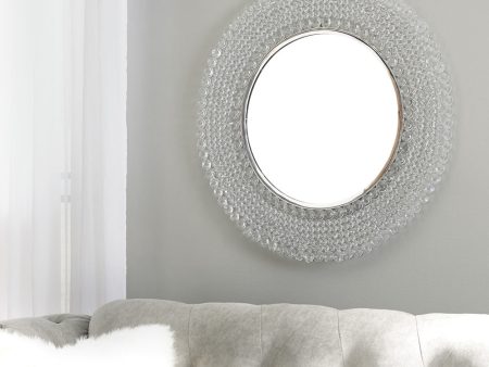 32 H Marly Accent Mirror Clear Silver For Sale