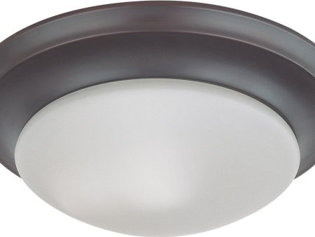 12 W 1-Light LED Mahogany Bronze Hot on Sale