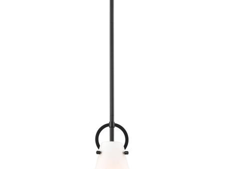 Gabby 1-Light mini pendant  Matte Black Discount