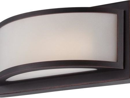 10 W Mercer 1-Light LED Vanity & Wall Light Georgetown Bronze Discount