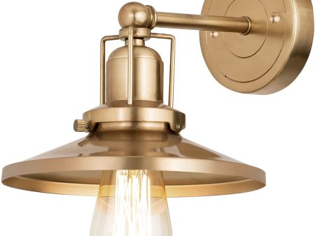 English Pub 1-Light vanity-Light  Satin Brass Fashion