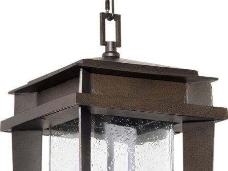 10 W Easton 3-light Outdoor Pendant Oiled Bronze Discount