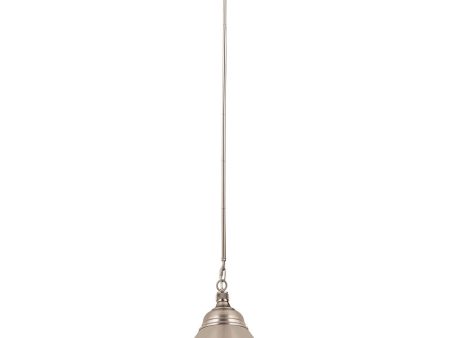 Katelyn 1-Light mini pendant  Brushed Steel Discount