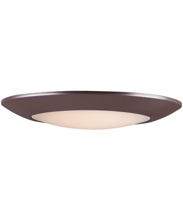 11 W Diverse Direct LED Flush Mount 3000K Non-T24 Bronze on Sale