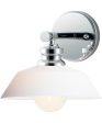 9 W Willowbrook 1-Light Wall Sconce Polished Chrome Supply