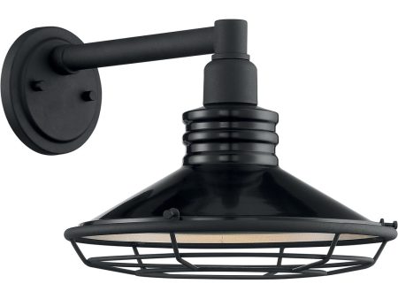 10 H Blue Harbor 1-Light Outdoor Gloss Black   Silver Online