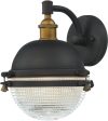 11 H Portside 1-Light Outdoor Wall Sconce Oil Rubbed Bronze   Antique Brass Supply