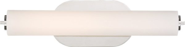 14 W Lana 1-Light LED Vanity & Wall Polished Nickel Cheap