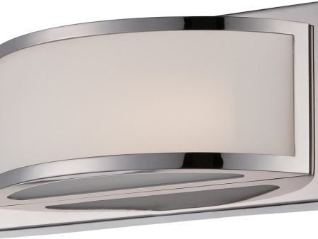 10 W Mercer 1-Light LED Vanity & Wall Light Polished Nickel Fashion