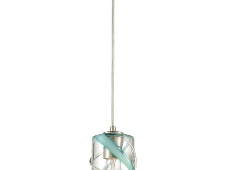 Winter Wind 1-Light mini pendant  Satin Nickel Discount