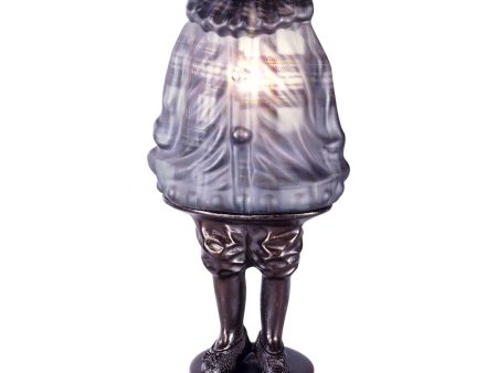 12.5 Inch H Scotch Boy Plaid Accent Lamp Online now