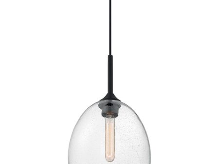 10 W Aria 1-Light Pendant Matte Black Online Sale