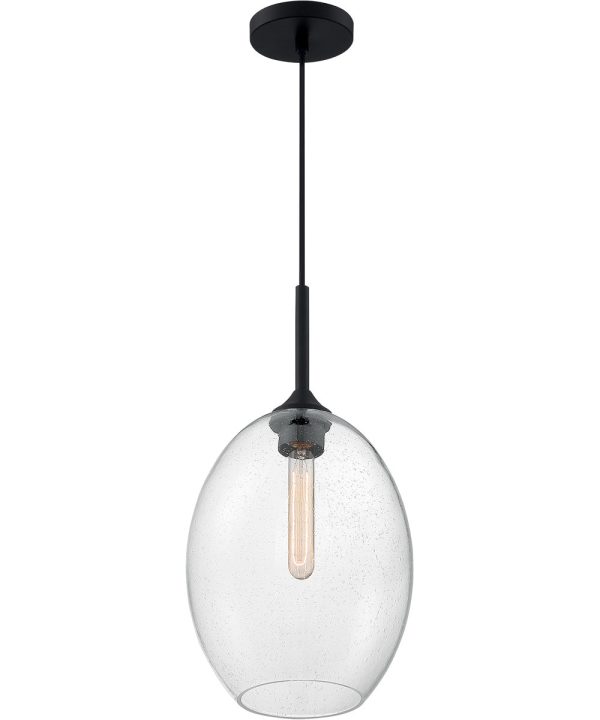 10 W Aria 1-Light Pendant Matte Black Online Sale