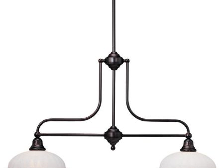 36 w Richland 2-Light Pendant Royal Bronze Hot on Sale