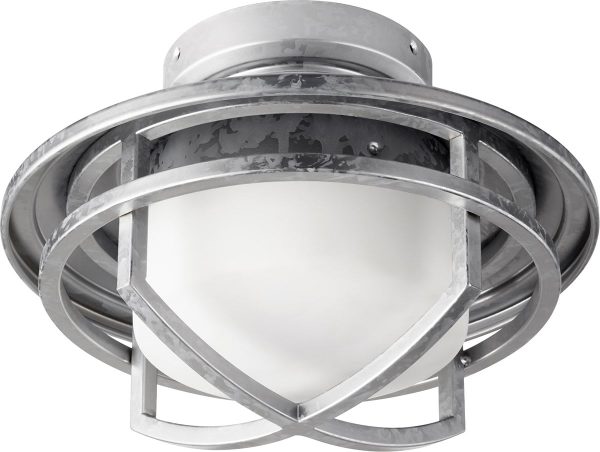 11 W Windmill 1-light LED Ceiling Fan Light Kit Galvanized on Sale