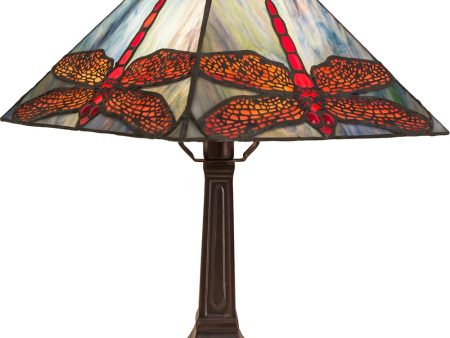 16 H Prairie Dragonfly Accent Lamp For Discount