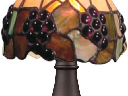 13 H Mix-N-Match 1-Light Table Lamp Vintage Antique Stained Glass on Sale