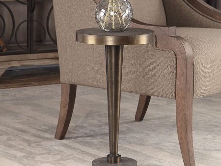 22 H Masika Bronze Accent Table on Sale