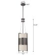 10 W Diesel 1-Light LED Pendant Light Hazel Bronze Sale