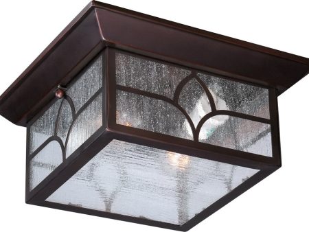 11 W Stanton 2-Light Outdoor Claret Bronze Sale