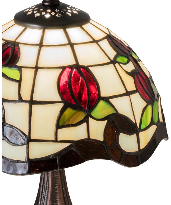 12 H Roseborder Mini Lamp Fashion