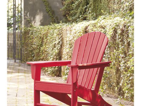 38 H Sundown Treasure Adirondack Chair Red Sale