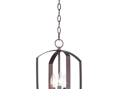 10 W Provident 3-Light Chandelier Oil Rubbed Bronze For Discount