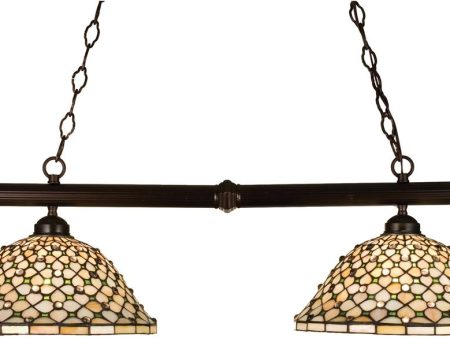 37 W Diamond & Jewel 2 Light Island Pendant Sale