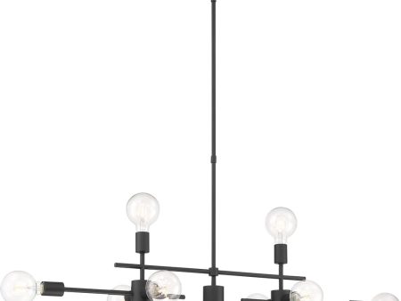 45 W Delphi 8-Light Pendant Mahogany Bronze Online Hot Sale