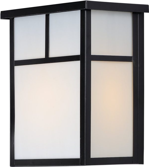 11 H Coldwater 2-Light Outdoor Wall Lantern Black Cheap