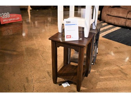 24 H Camiburg Chair Side End Table Warm Brown Discount