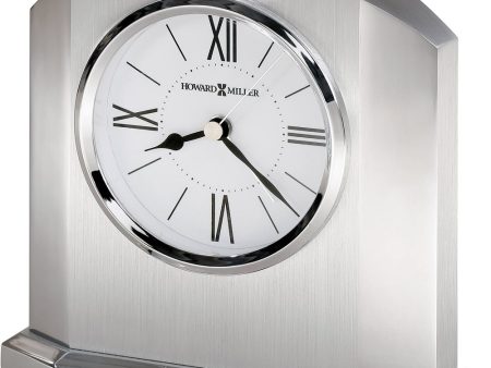 6 H Lincoln Tabletop Clock Silver Discount