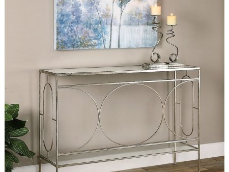 34 H Luano Silver Console Table Online