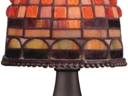 13 H Mix-N-Match 1-Light Table Lamp Classic Bronze For Sale