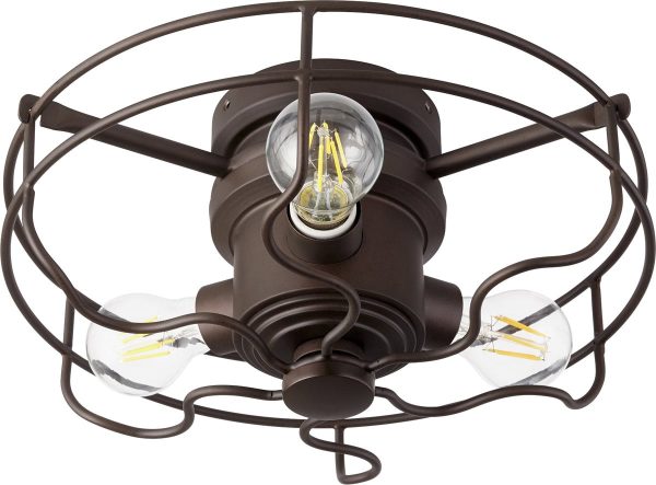 14 W Windmill 3-light LED Ceiling Fan Light Kit Oiled Bronze Online