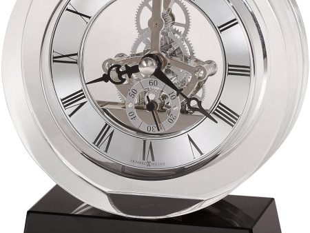 6 H Fusion Tabletop Clock Polished Silver For Discount