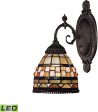 5 W Mix-N-Match 1-Light LED Wall Sconce Classic Bronze Fashion