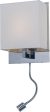 9 W Hotel LED 2-Light Wall Sconce Polished Chrome on Sale